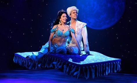 Aladdin On Broadway, Aladdin Broadway, Aladdin Musical, Broadway Costumes, Broadway Show, Disney Musical, Theatre Shows, The Wedding Singer, Aladdin And Jasmine