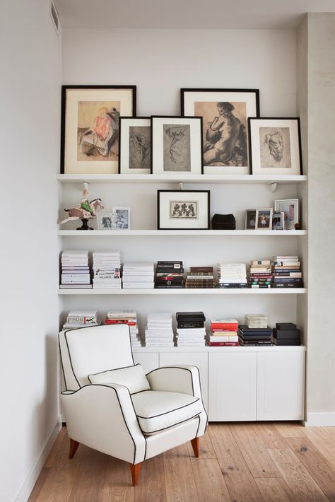Mid-century fresh Frame Shelf, Decor Ikea, 아파트 인테리어, Design Del Prodotto, Decor Minimalist, Occasional Chairs, Architecture Project, Built Ins, Home Fashion