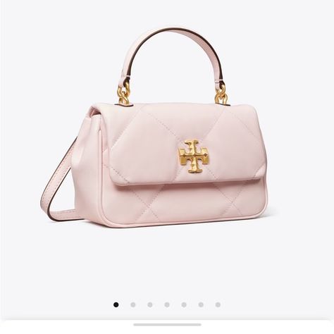 Brand new Kira Pink Tory Burch Purse, Random Products, Kira Chevron, Dream Bags, Tory Burch Purse, Tory Burch Kira, Girly Bags, Womens Designer Handbags, Barrel Bag