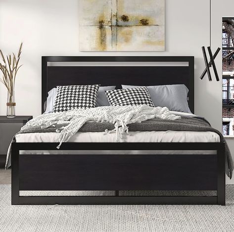 Favorite Headboards – Jonesing For Deals Modern Wooden Headboard, Queen Size Bed Frame, Throw Pillows Bedroom, Full Size Bed Frame, Wooden Headboard, Queen Size Bed Frames, Queen Bed Frame, Beds And Headboards, Queen Size Bed