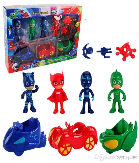 Pj Masks Toys, Catboy Pj Masks, Kids Toys For Boys, Anime Figurines, Birthday Halloween Party, Halloween Birthday, Toy Sets, Action Figures Toys, Imaginative Play
