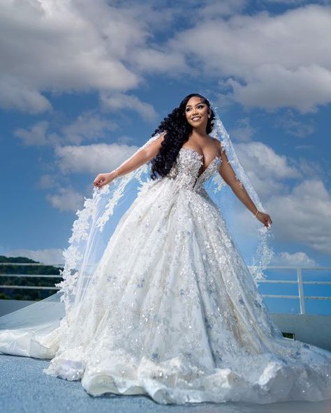 Shanzi 👑 on Instagram: "Shanice Adair, December 11, 2022 🤍. 📸- @courtney_chen_ Dress- @fjolla.haxhismajliofficial #adairingmoment" Glam Wedding Dress, Mermaid Style Wedding Dress, Dream Wedding Decorations, Sheer Wedding Dress, Stylish Wedding Dresses, Ball Gown Wedding Dresses, Gown Wedding Dresses, Lace Bride, Fancy Wedding Dresses