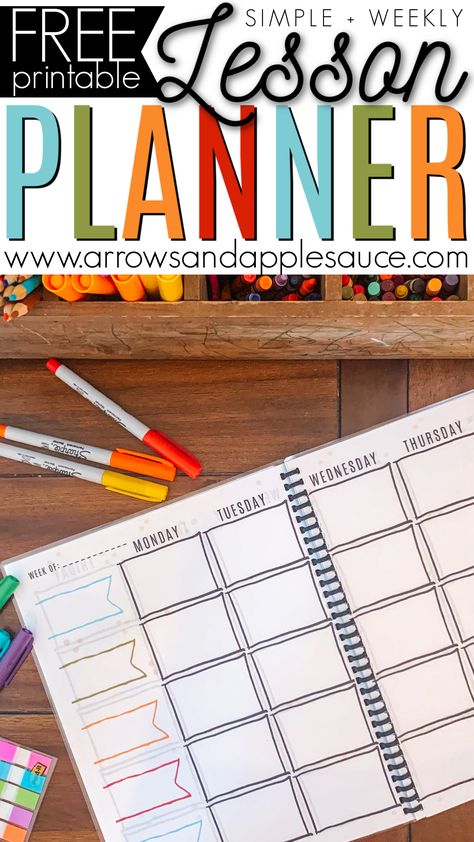 Homeschool Planner Free, Homeschool Planning Printables, Homeschool Student Planner, School Work Organization, Free Lesson Planner, Study Planner Printable Free, Lesson Planner Printable, Homeschool Lesson Planner, Homeschool Planner Printable