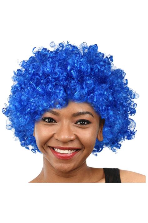 Disco Funny Clown Hair Football Fan-Adult Masquerade Hair Wig And Wigs for Women (M, One Size) Masquerade Hair, One Size Beauty, Clown Hair, Funny Clown, Clowns Funny, Women Wigs, Wigs For Women, Womens Wigs, Hair Wig