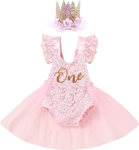 Girls First Birthday Cake, Tutu En Tulle, Cake Smash Outfit Girl, 1st Birthday Girl Decorations, 2nd Birthday Outfit, First Birthday Outfit Girl, Princess Tutu Dress