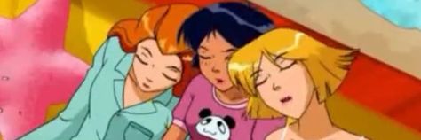 Totally Spies Header, Spy Cartoon, Totaly Spies, Layout Twitter, Headers Twitter, Totally Spies, Header Twitter, Low Quality, Twitter Header