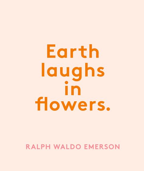 Easter Quote by Ralph Waldo Emerson Fridge Quotes, Quotes About Spring, Season Wallpapers, Easter Quotes Funny, Easter Quote, Quotes Flowers, Flower Quote, Ralph Waldo Emerson Quotes, Yoga Themes