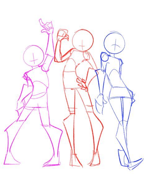 thank you shaminbeca 5 People Poses Drawing Reference, Drawing Reference Poses Multiple People, Hands On Shoulders Drawing, Drawing Ship Poses, Humanoid Poses Reference, Kidcore Pose Reference, Drawing Poses For 2 People, Drawing Poses People, 4 People Base Pose