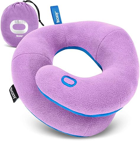 Amazon.com: BCOZZY Kids Chin Supporting Travel Pillow for 3-7 Y/O -Stops The Head from Falling Forward– Comfortable Road Trip Essential. Soft, Washable, Small Size, Blue Navy : Home & Kitchen Kids Travel Pillows, Airplane Travel Essentials, Fall Forward, Spinal Injury, Kids Throw Pillows, Kids Head, Cervical Pillows, Toddler Accessories, Neck Pillow Travel