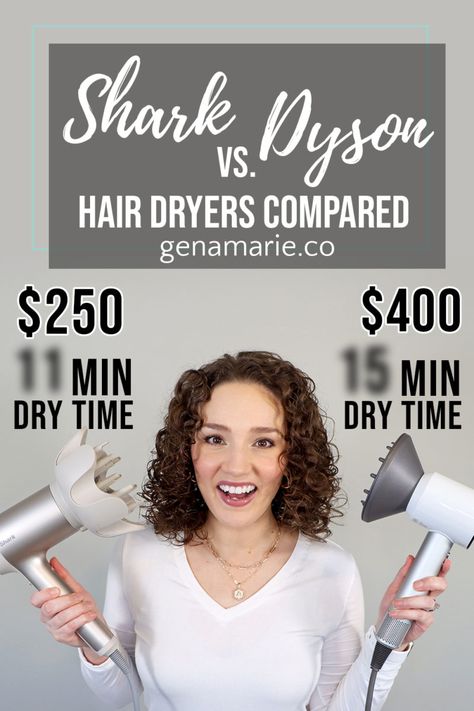 Which hair dryer & diffuser is best for curly hair? I’m comparing the new Shark HyperAir & IQ Curl-Defining Diffuser to the Dyson Supersonic Hair Dryer, testing which one dries hair faster, the differences in the design, and comparing my results side-by-side. Disclaimer: This post is NOT sponsored by Shark or by Dyson. I was gifted the Shark dryer to create a demo video for Shark’s website, but I am not obligated to promote them on my own channels nor am I partnering with the Blow Dry Curly Hair, Curly Hair Diffuser, Blow Dry Curls, Blow Dryer Diffuser, Best Dryer, Best Diffuser, Dyson Hair, Hair Dryer Diffuser, Dyson Hair Dryer