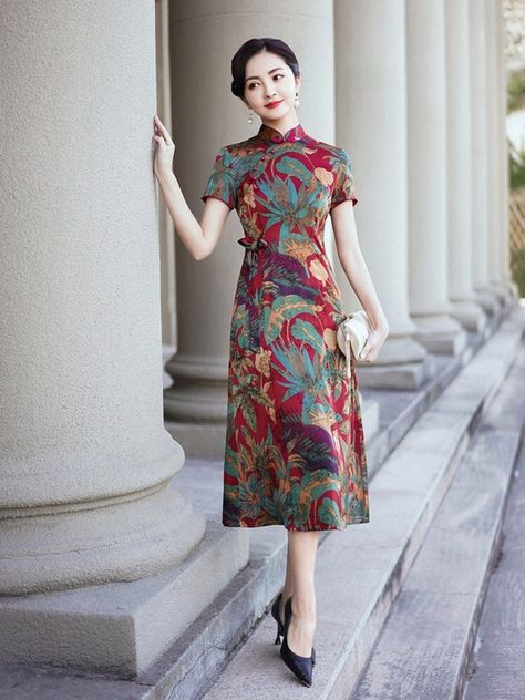 Modern cheongsam top