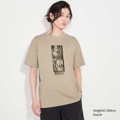 Attack On Titan UT Graphic T-Shirt | UNIQLO Attack On Titan Shirt, Uniqlo Shirt, Uniqlo Men, Uniqlo Jeans, Attack On Titan Eren, New 2023, Men's Graphic T Shirt, Sweatshirts Online, Embroidered Tshirt