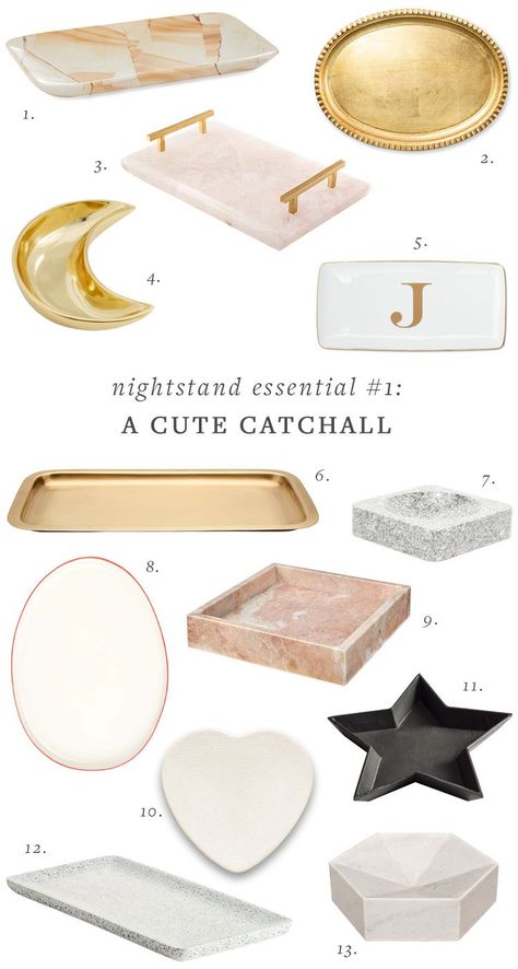 My 5 Nightstand Essentials | Home & Decor | Jojotastic Skincare On Nightstand, Organisation, Night Stand Tray, Nightstand Alarm Clock, Tray On Nightstand, Nightstand Tray Ideas, Bedside Tray Decor, Skincare Tray Aesthetic, Nightstand Tray Decor