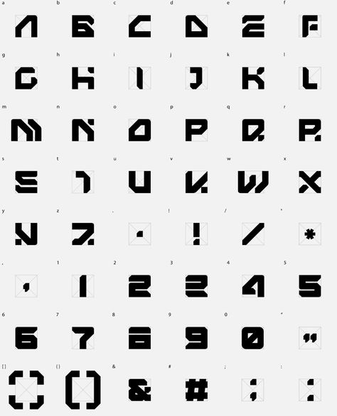 BLACKBOX [Futuristic Typeface] on Behance Alfabet Font, Futuristic Typography, Typographie Inspiration, Cyberpunk Design, Futuristic Fonts, Typographic Logo Design, Logo Minimalista, Typography Alphabet, Typeface Font