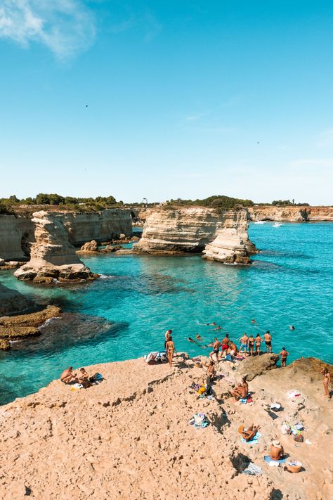 Puglia Beaches Italy, Best Beaches In Puglia Italy, Monopoli Italy Beaches, Puglia Italy Itinerary, Best Beaches In Italy, Polignano A Mare Italy, Puglia Italy Beach, Puglia Aesthetic, Puglia Itinerary