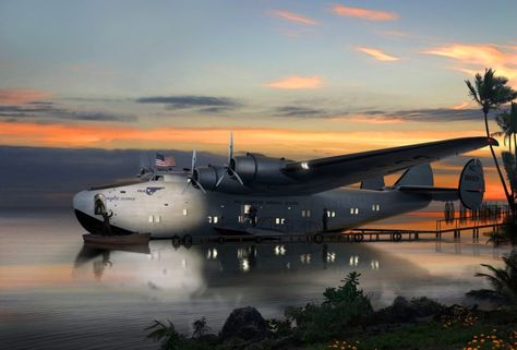 The Long Lost World of the Luxury Flying Boat Pan American Airlines, Amphibious Aircraft, Float Plane, Bmw X7, Vintage Planes, Flying Boat, Cargo Carrier, Pan Am, Pan American