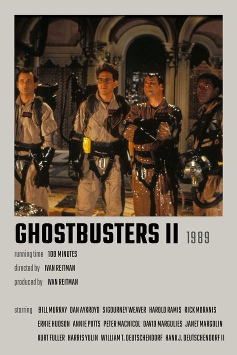 Peter Macnicol, Ghostbusters Poster, 80s Classics, Annie Potts, Ghostbusters Ii, Rick Moranis, Harold Ramis, Ernie Hudson, Ghostbusters 1984