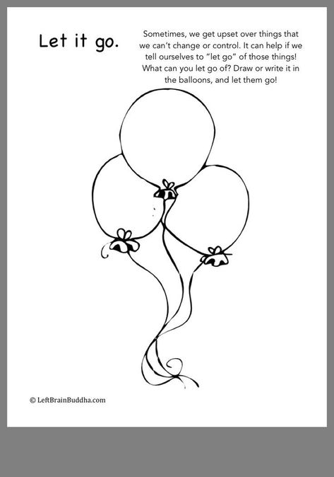 Letting go of things you cannot control - a social-emotional exercise  #SEL #SELforkids Counselling Activities, Group Art Therapy Activities, Group Art Therapy, Group Therapy Activities, Health Activities, School Social Work, Therapeutic Activities, Counseling Activities, Child Therapy