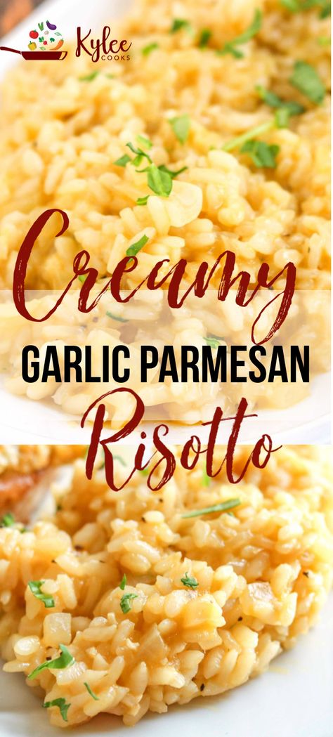 Garlic Parmesan Risotto, Risotto Recipes Vegetarian, Quiche Chorizo, Italian Rice Dishes, What Is Risotto, Vegetarian Risotto, Easy Risotto, Risotto Recipes Easy, How To Make Risotto