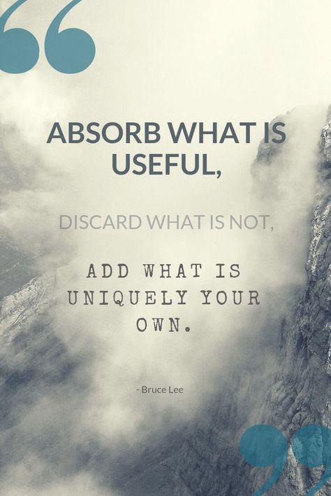 Absorb What Is Useful, Mastery Quotes, Bruce Lee Quote, Life Core, Bruce Lee Quotes, Life Choices Quotes, Choices Quotes, Stoic Quotes, Post It Note