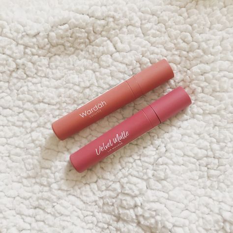 Lipstik Wardah Velvet Matte, Wardah Lip Cream Matte, Wardah Lipmatte, Ombre Lips Indonesia, Lipstik Wardah, Ombre Lipstick, Beautiful Skin Care, Lip Color Makeup, Lipstick Kit