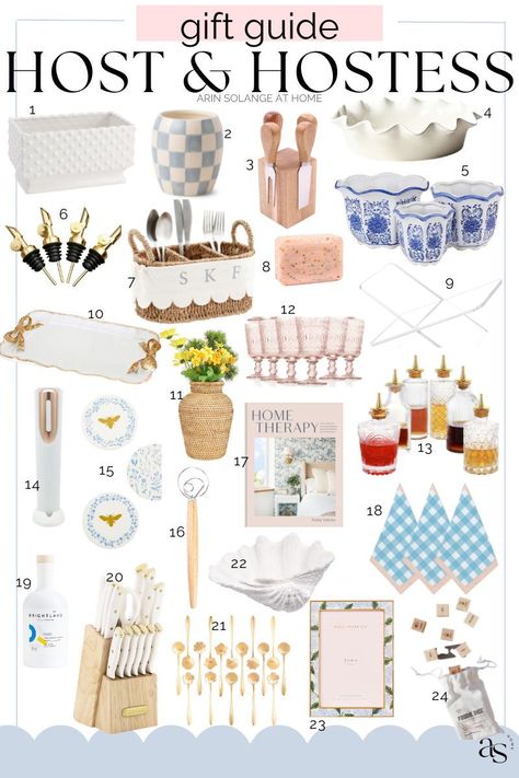 Shower hostess gifts