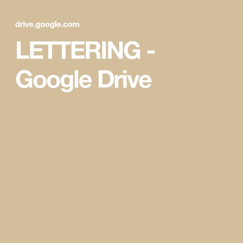 LETTERING - Google Drive Calligraphy Worksheet, Name Folder, Learning Languages Tips, Study Methods, Main Menu, Student Organization, Template Google, Google Apps, Custom Letters