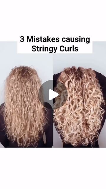 Stringy Curls, Wet Hair Curls, Hair Definition, Curl Routine, Cute Prom Hairstyles, Clean Scalp, Dry Curly Hair, Layers And Bangs, Wavy Curls