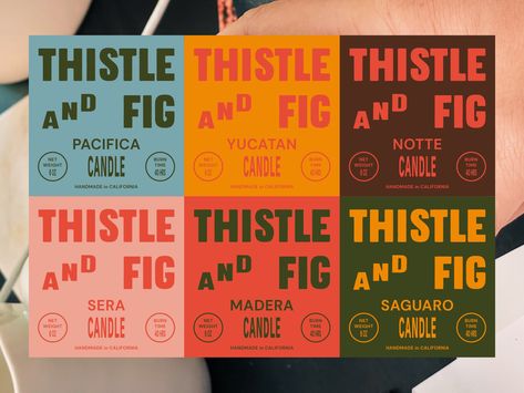 Thistle and Fig Packaging by Daniel Patrick on Dribbble Gfx Design, Gold Business Card, Graphic Trends, Color Palette Design, Graphic Design Trends, 로고 디자인, Brand Packaging, Grafik Design, Visual Design