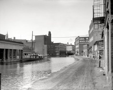 Erie Canal: 1910 | Shorpy Historical Photo Archive Utica History Scrapbook, Binghamton New York, Utica New York, Nyc History, Utica Ny, Erie Canal, Aol Mail, National Park Posters, Historic Places