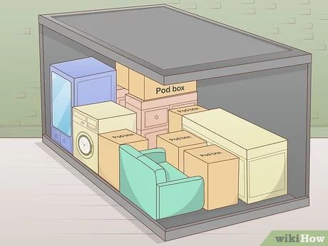 3 Ways to Pack Pods - wikiHow Pod Packing Tips, Packing A Pod Tips, Moving House Packing, Pods Moving, Moving Ideas, Moving House Tips, Moving Hacks, Moisture Absorbers, Moving Hacks Packing