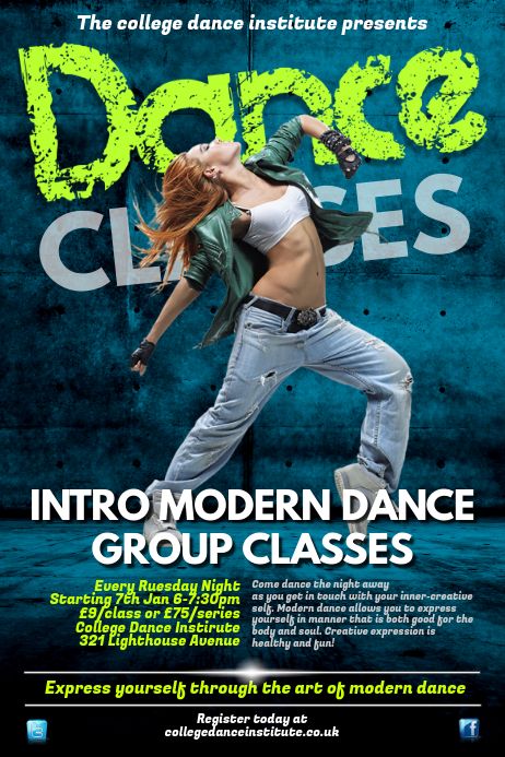 Customize this design with your video, photos and text. Easy to use online tools with thousands of stock photos, clipart and effects. Free downloads, great for printing and sharing online. Poster. Tags: dance academy classes, dance and ballet idea, dance club poster, dance event flyer, Dance and Ballet, Educational, Clubs & Organizations , ballet Dance Class Pamphlet Design, Dance Concert Poster, Dance Poster Design Graphics, Dance Club Poster, Dance Academy Poster, Dance Workshop Poster, Dance Advertising, Dance Class Poster, Dance Poster Ideas
