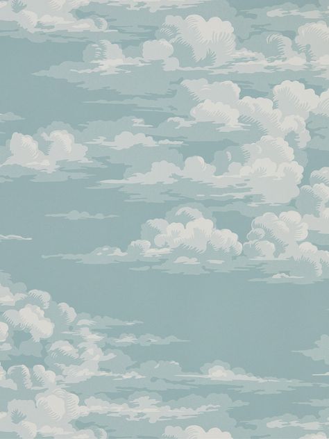 Wallpaper Sky, Scenic Wallpaper, Interior Wallpaper, Bold Wallpaper, Magnolia Blossom, Cloud Wallpaper, Clouds Design, Sky Color, Metallic Wallpaper