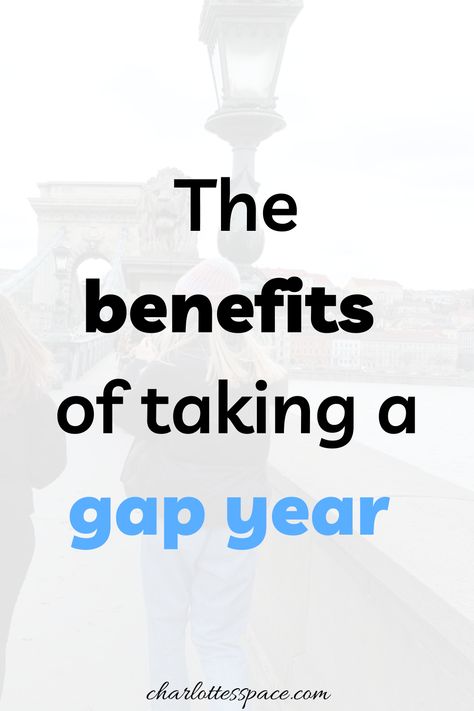 Taking a gap year has many benefits, so if you aren't sure about further education, it can be the best decision. #gapyear #education #university #travelling #travelblogger #travel #selfgrowth #selfdevelopment University, Education University, Further Education, Gap Year, Be The Best, Self Development, Gap, Benefits, Take That