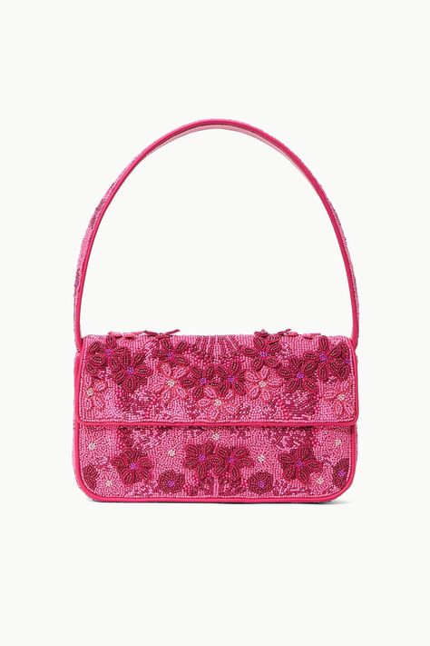 TOMMY BAGS - STAUD Staud Tommy Bag, Mode Rihanna, Mode Rose, Mode Hippie, Blossom Garden, Girly Bags, Beaded Bag, Fancy Bags, Pretty Bags
