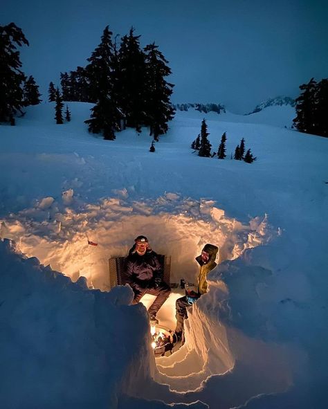 Global Outdoor Survival Club on Instagram: “Snow cave camping. Would you like to try this ❤️ tag your partner. @globaloutdoorsurvivalclub .. Shout out to @al.pollitt for this entire…” Winter Camping, The Last Airbender, Bushcraft, Snow Camping, Outdoor Survival, Winter Fun, Winter Photography, Avatar The Last Airbender, Outdoor Adventure