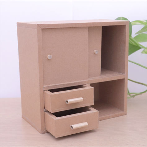 Hi, all cardboard DIY enthusiasts! In this video, I'll be showing you how to make a desktop cabinet from cardboard. Using simple materials and techniques, you can create a simple yet beautiful cabinet with drawers that's perfect for storing your favorite stationery and small items with STYLE. In previous videos, I've shown you how to make beautiful boxes and other storage solutions from cardboard, but in this video, the highlight is the sliding door threshold. Cartonnage, Diy Boxes For Storage, Carton Crafts Cardboard, Cardboard Cabinet Diy, Cardboard Box Crafts Storage, Diy Money Box Ideas, Cardboard Organizer Diy, Card Board Crafts, Cardboard Desk Organizer