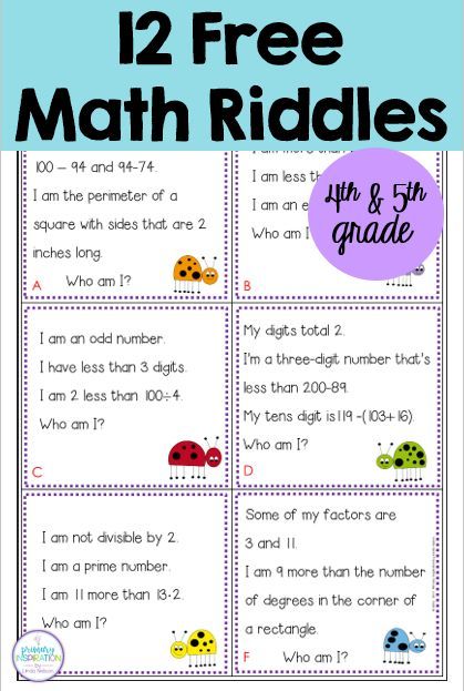 Math Review Activities, Fun Math Worksheets, Math Spiral Review, Grade 6 Math, Number Talks, Sixth Grade Math, Middle School Math Classroom, Prime Numbers, Math Riddles