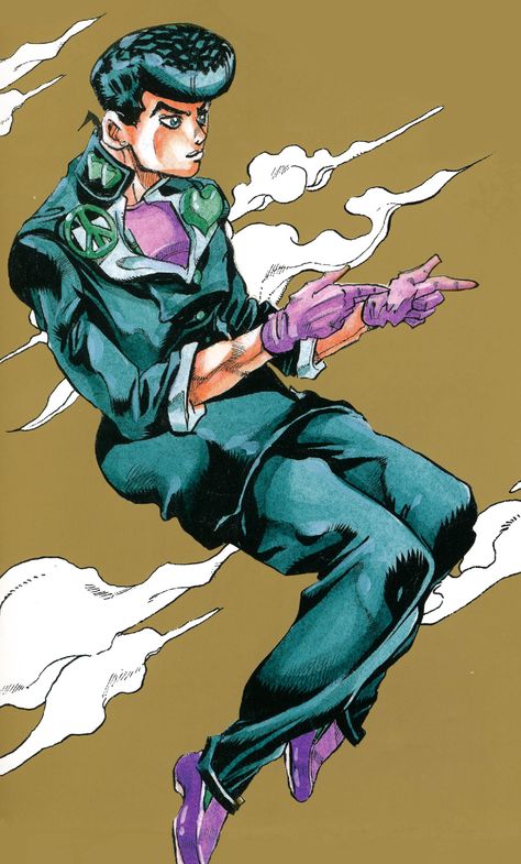 Jojos Bizzare Adventure Art, Josuke Poses, Jojo Poses, Jojo Pose, Hirohiko Araki, Josuke Higashikata, Jojo Art, Anime Wall Prints !!, Jojo Bizarre Adventure