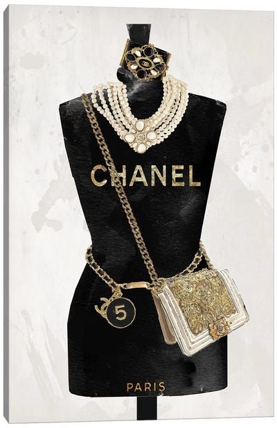 Chanel Canvas Art, Chanel Art Print, Chanel Wallpapers, Chanel Aesthetic, Chanel Wall Art, Chanel Canvas, Vintage Foto's, Chanel Decor, Chanel Art
