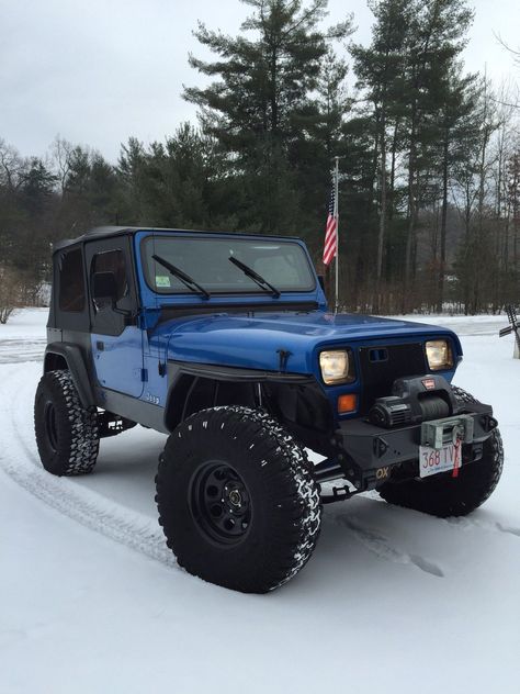 Built 1992 JEEP WRANGLER YJ Rock Crawler Lift Lockers Armor D44 8.8 OX Detroit… 1992 Jeep Wrangler Yj, 1992 Jeep Wrangler, Old Jeep Wrangler, Jeep Wrangler Off Road, Blue Jeep Wrangler, Jeep Wrangler Lifted, Yj Wrangler, Cj Jeep, Badass Jeep