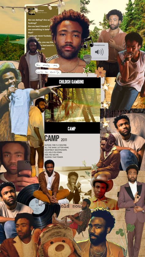 Best album ever made 😍 Childish Gambino Wallpapers, Childish Gambino Camp, Are We Dating, Lost Media, Iphone Wallpaper Music, Wallpaper Music, Fav Artist, Donald Glover, Childish Gambino