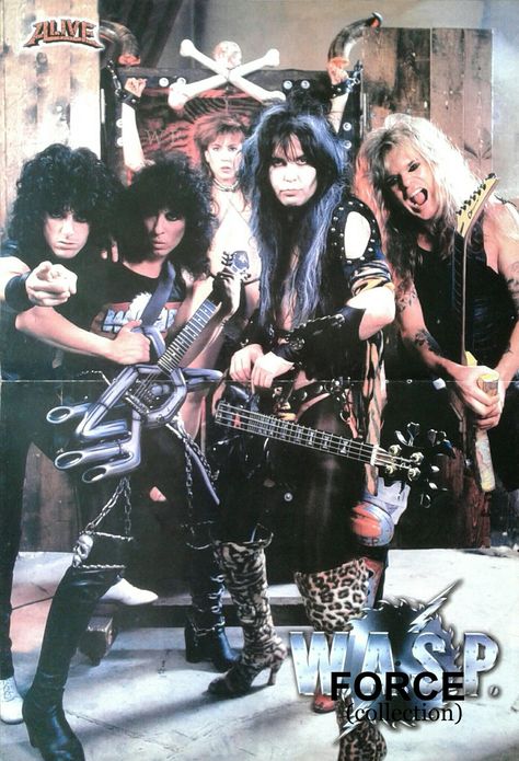 W.A.S.P. Animal era #SteveRiley #RandyPiper #BlackieLawless #ChrisHolmes #wasp - Rack Girl #PamelaManning Leon, Jim Morrison Movie, 80s Hair Bands, Heavy Metal Rock, Kings Of Leon, Glam Metal, Nikki Sixx, Discovery Channel, Neil Young