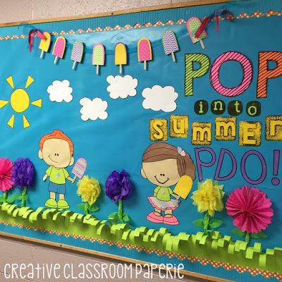 WOW! So I have been doing a lot more with my TPT here lately and it has brought attention to my poor excuse of a blog! Oh my I started this ... Summer Bulletin Boards For Daycare, Summer Bulletin Boards, Pumpkin Cutouts, Orange Craft, School Board Decoration, Preschool Bulletin, Preschool Bulletin Boards, Toddler Arts And Crafts, Bulletin Board Decor