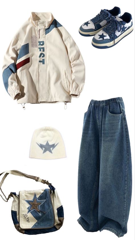 #fashion #outfit #outfitideas #outfitstyle #aesthetic #tiktok Couture, Comfort Clothes Aesthetic, Lazy Core Outfits, Sports Outfit Aesthetic, Shojo Boy Outfit, Wave To Earth Aesthetic Outfit, 4 Person Pfp Matching, Cybersigilism Outfit, Wave To Earth Outfit Ideas