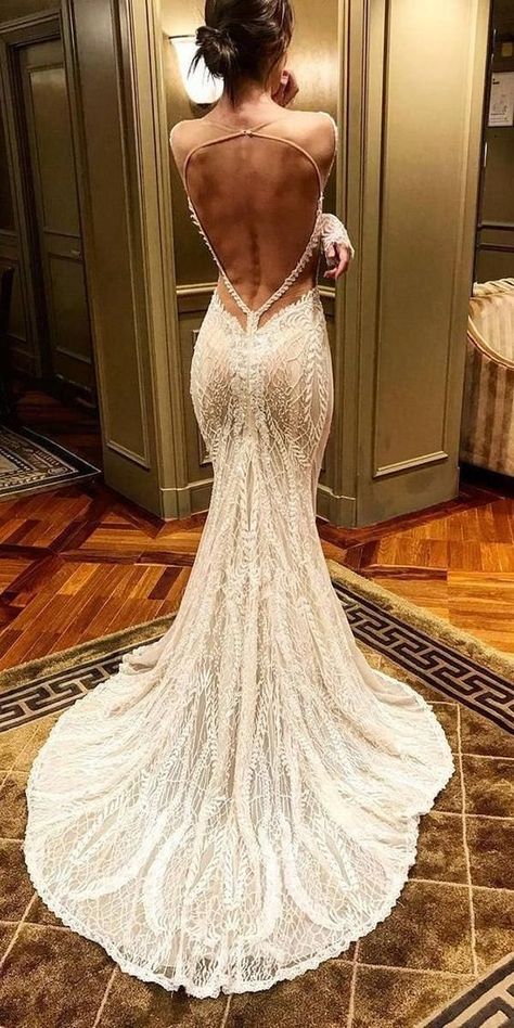 Mermaid Wedding Dresses, Wedding Dress Tea Length, Knee Length Prom Dress, Trumpet Wedding Gown, Wedding Dresses 2018, Back Wedding Dress, Top Wedding Dresses, Cheap Evening Dresses, Lace Wedding Dress Vintage