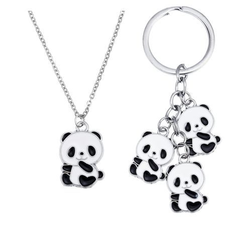 Panda Clothes, Panda Bracelet, Panda Ring, Panda Keychain, Panda Jewelry, Panda Necklace, Panda Gifts, Necklace For Girls, Gifts For Birthday