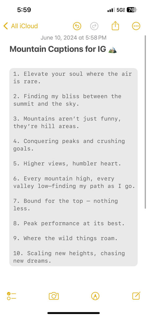 100 Mountain Captions for Instagram Travel Photos Captions For Photography Of Nature, Outdoors Instagram Captions, Hiking Ig Caption, Mountain Vacation Captions, Outdoor Captions Instagram, Aesthetic Travel Instagram Stories, Places Captions For Instagram, Caption For Mountains, Mountains Quotes Instagram