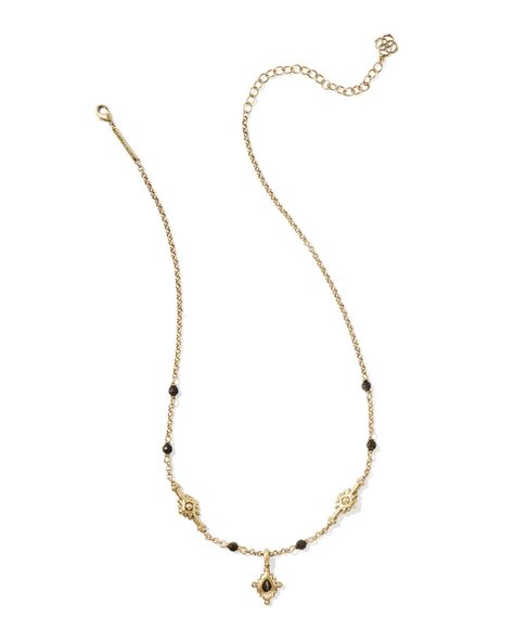 With its vintage-inspired kilim motifs and vibrant beaded details, the Shera Vintage Gold Short Pendant Necklace in Golden Obsidian is certainly a charmer. It’s an eclectic take on the everyday pendant necklace and a playful way to add some flair to your fit. This necklace is a part of Yellow Rose by Kendra Scott—a brand that celebrates ranch life with Kendra Scott staples alongside select curated jewelry pieces and accessories. Metal Vintage 23K Yellow Gold Over Brass Material Golden Obsidian C Yellow Roses, Kilim Motifs, Everyday Pendant, Golden Obsidian, Short Pendant Necklace, Gold Shorts, Ranch Life, She Ra, Brass Material