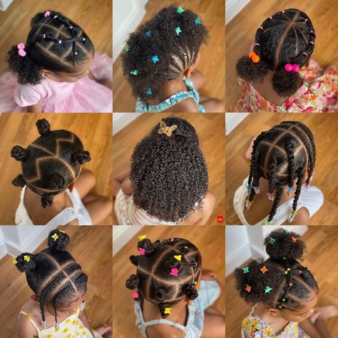 2022 Hair Inspiration 👑❤️ #kidshairstyles | Instagram Hairstyle Ponytails, Kids Cornrow Hairstyles, Black Toddler Hairstyles, Ponytails Braids, Black Baby Girl Hairstyles, Baby Girl Hairstyles Curly, Toddler Braided Hairstyles, Daughter Hairstyles, Easy Toddler Hairstyles